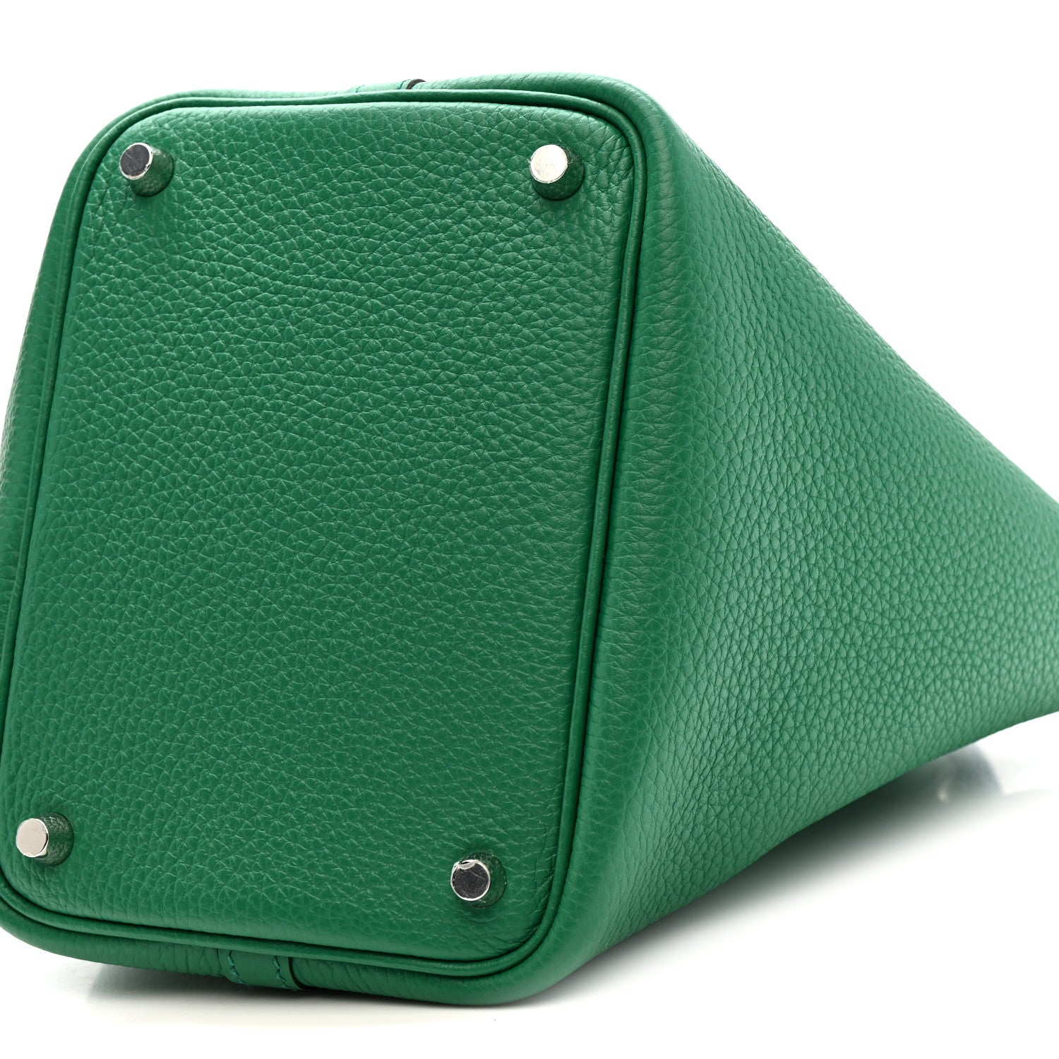 Hermes Taurillon Clemence Picotin Lock 18 PM Vert Vertigo 10 of 11