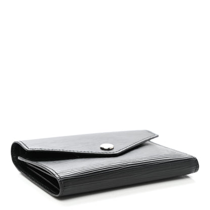 Louis Vuitton Epi Victorine Wallet Black 4 of 7