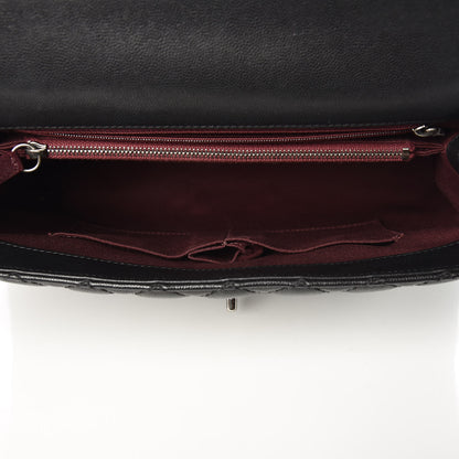 Chanel Caviar Quilted Medium Coco Handle Flap Black 5 of 9