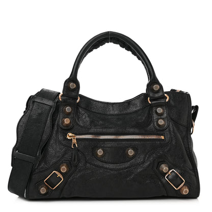 Balenciaga Agneau Giant 21 Rose Gold Hardware City Black 1 of 15