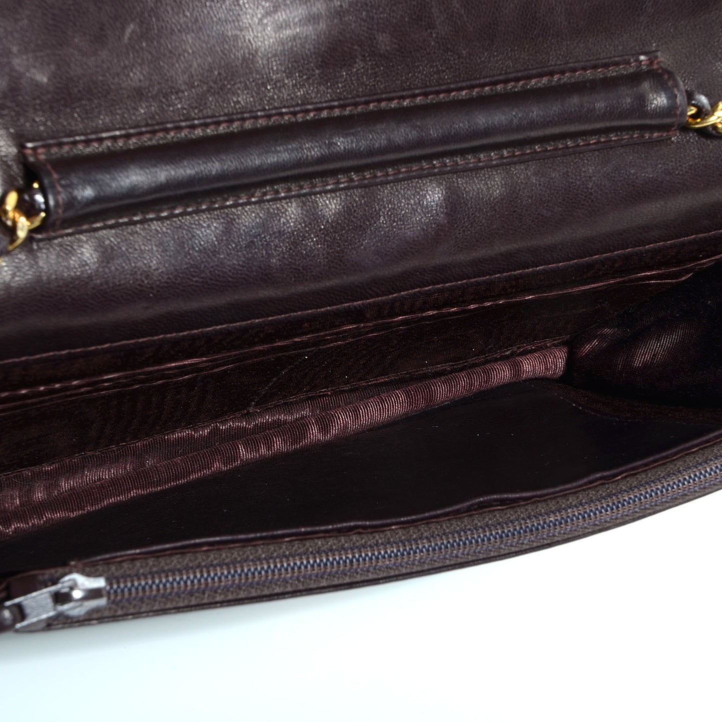 Caviar Timeless CC Wallet On Chain WOC Dark Brown