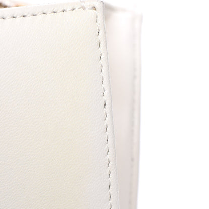 Christian Dior Lambskin Studded Medium Diorama Flap Bag Latte 21 of 24