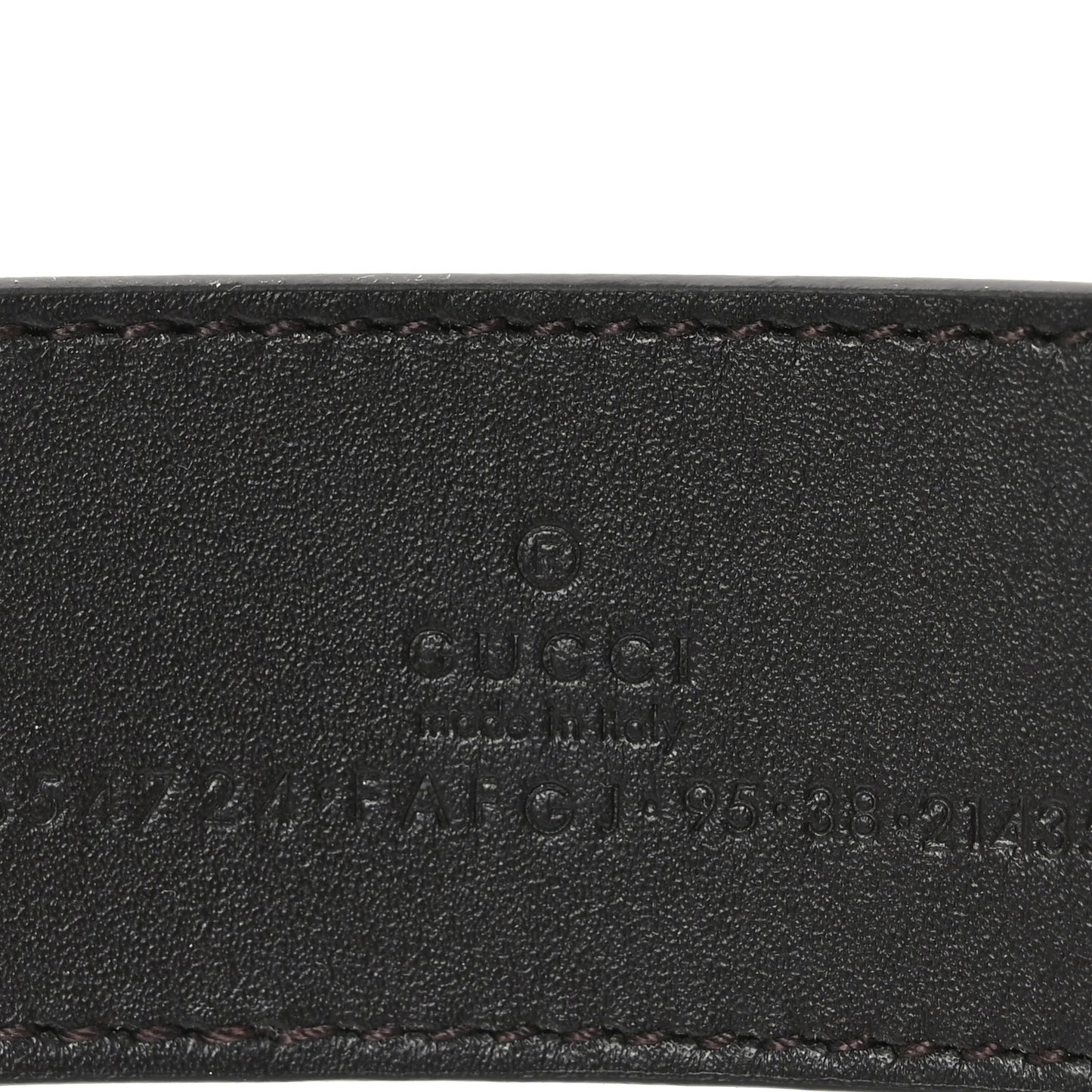 GG Supreme Monogram Reversible GG Marmont Belt 95 38 Beige Ebony New Acero