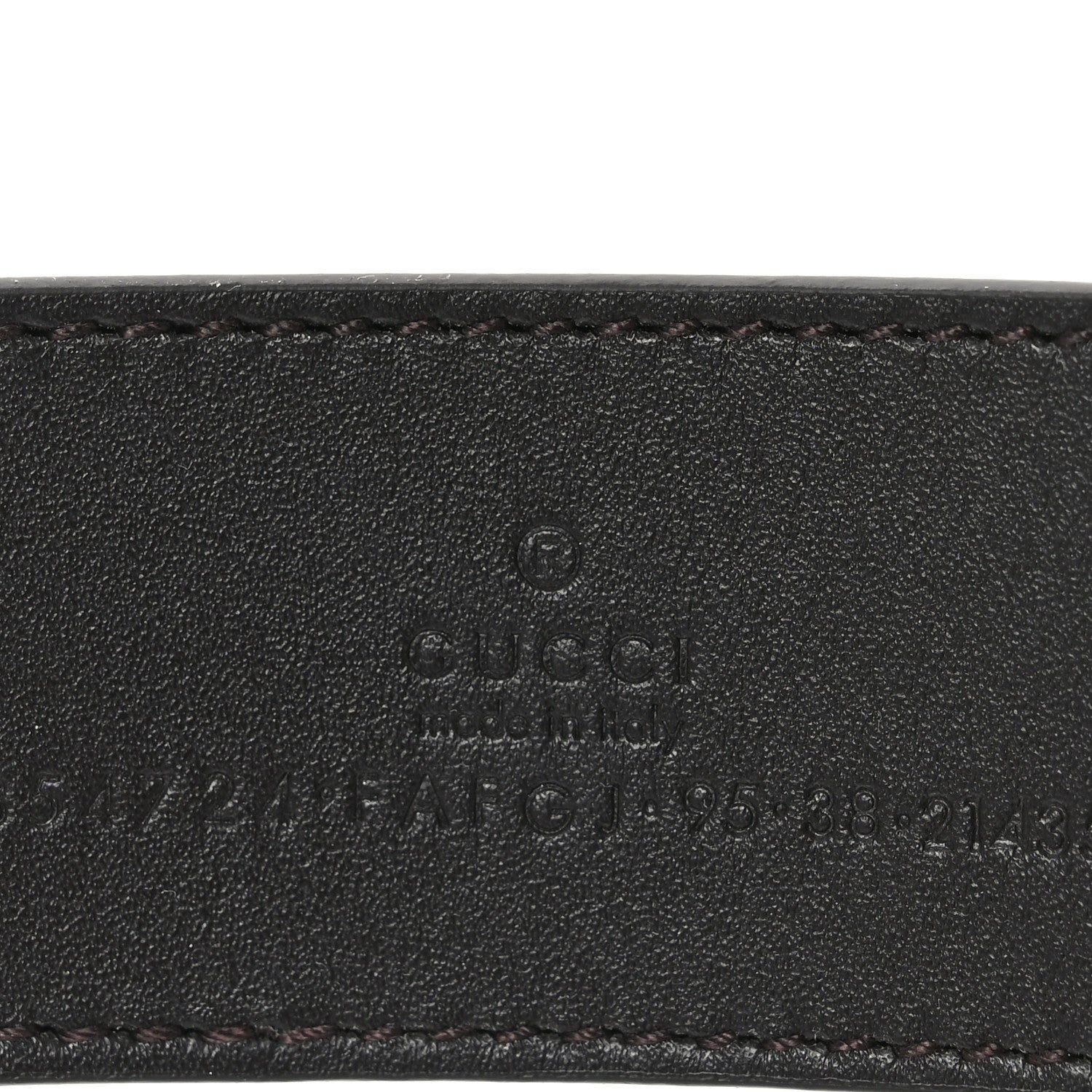 Gucci GG Supreme Monogram Reversible GG Marmont Belt 95 38 Beige Ebony New Acero 3 of 5