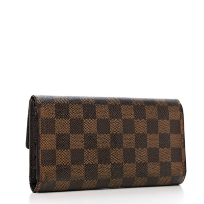 Louis Vuitton Damier Ebene Porte Tresor International Wallet 3 of 17