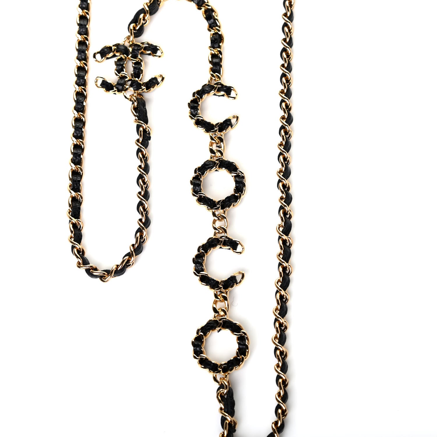 Chanel Caviar Quilted Miss Coco Clutch With Chain Black 5 of 5