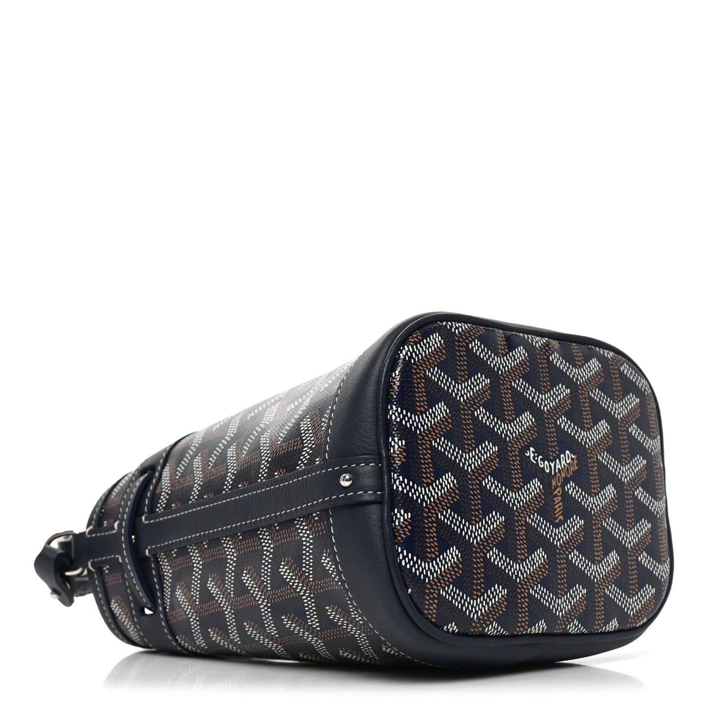Goyardine Petit Flot Mini Bucket Bag Navy Blue