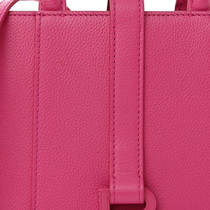 Balenciaga Grained Calfskin XXS Hourglass East West Tote Pink 9 of 14