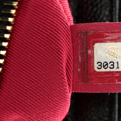 Chanel Caviar Quilted Small Round Bag With Chain Black 7 of 11
