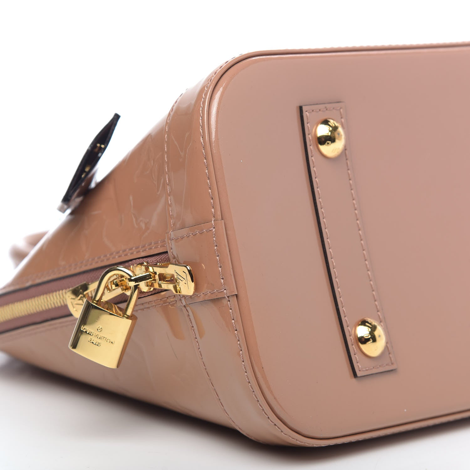 Louis Vuitton Vernis Alma PM Rose Velours 7 of 10