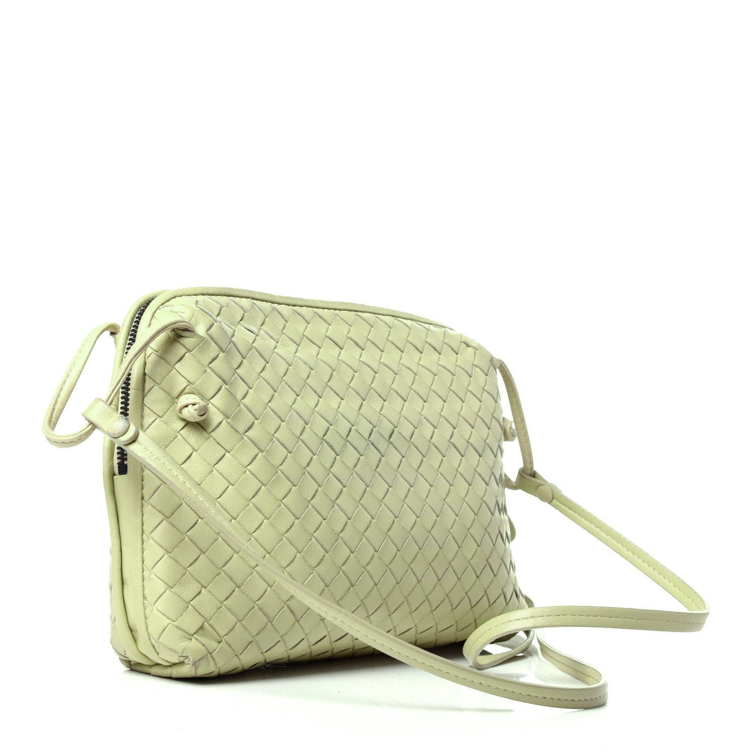 Bottega Veneta Nappa Intrecciato Nodini Bag Green 3 of 10