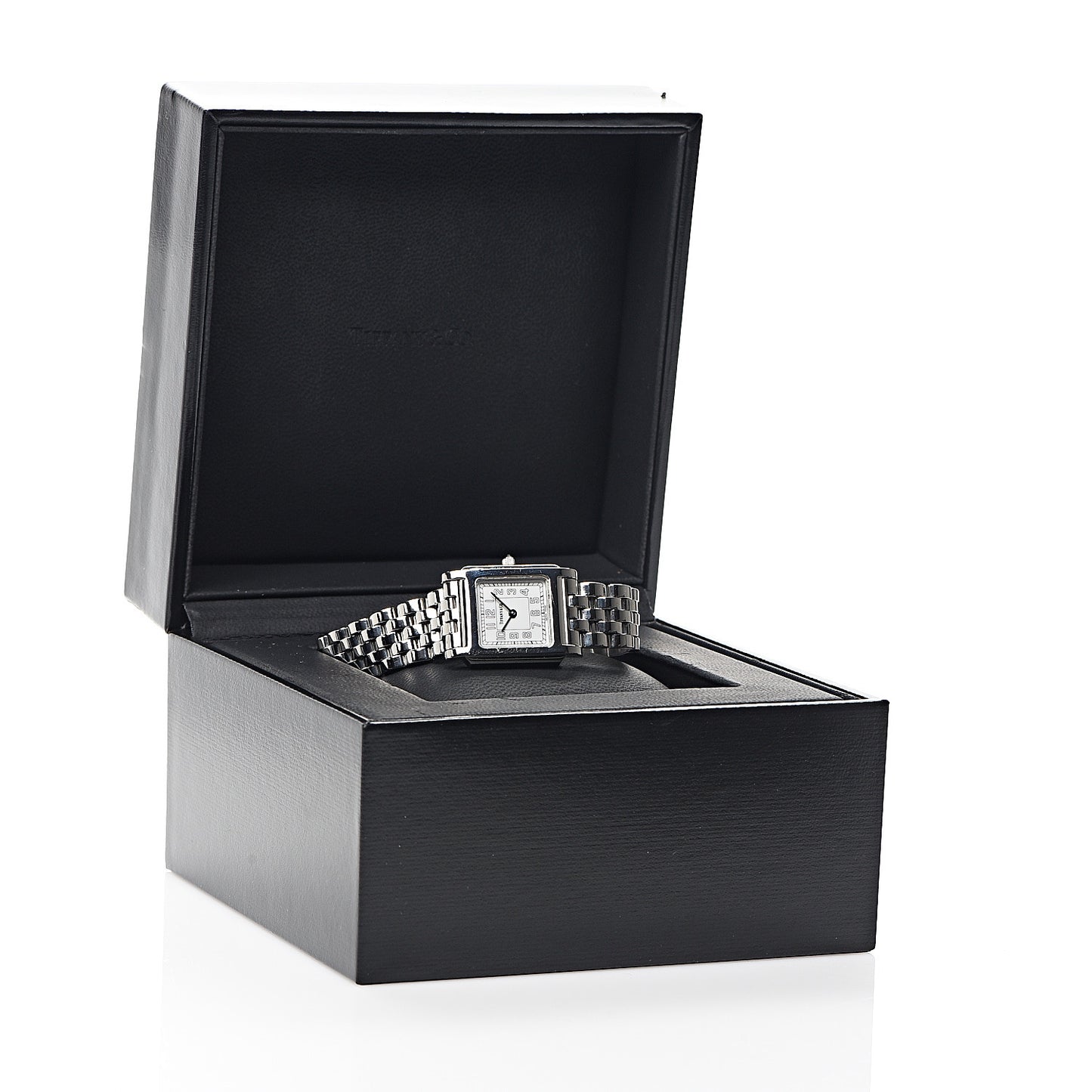 Stainless Steel 24mm Classic Square Quartz Watch