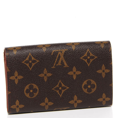 Louis Vuitton Monogram Porte-Monnaie Tresor Wallet 2 of 6