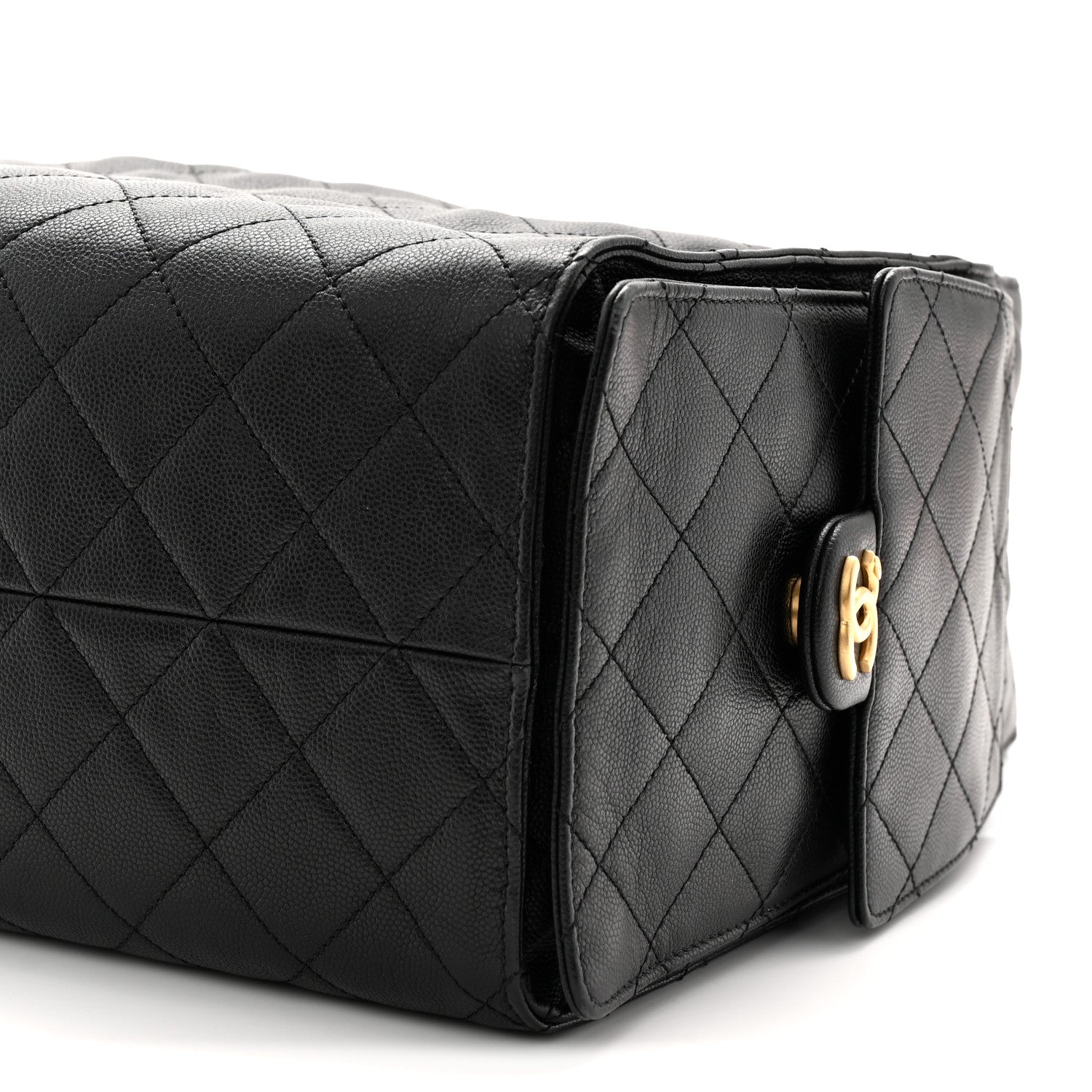 Chanel Caviar Quilted Medium Chanel 25 Handbag Black 11 of 11