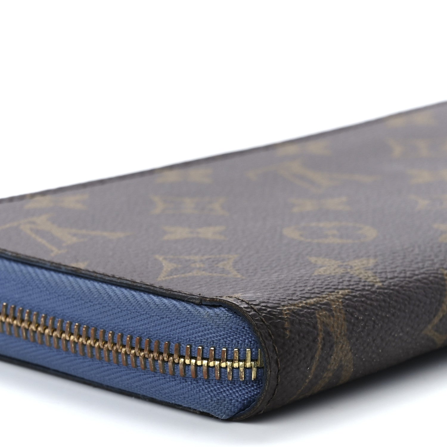 Louis Vuitton Monogram Zippy Wallet Blue Jean 11 of 12