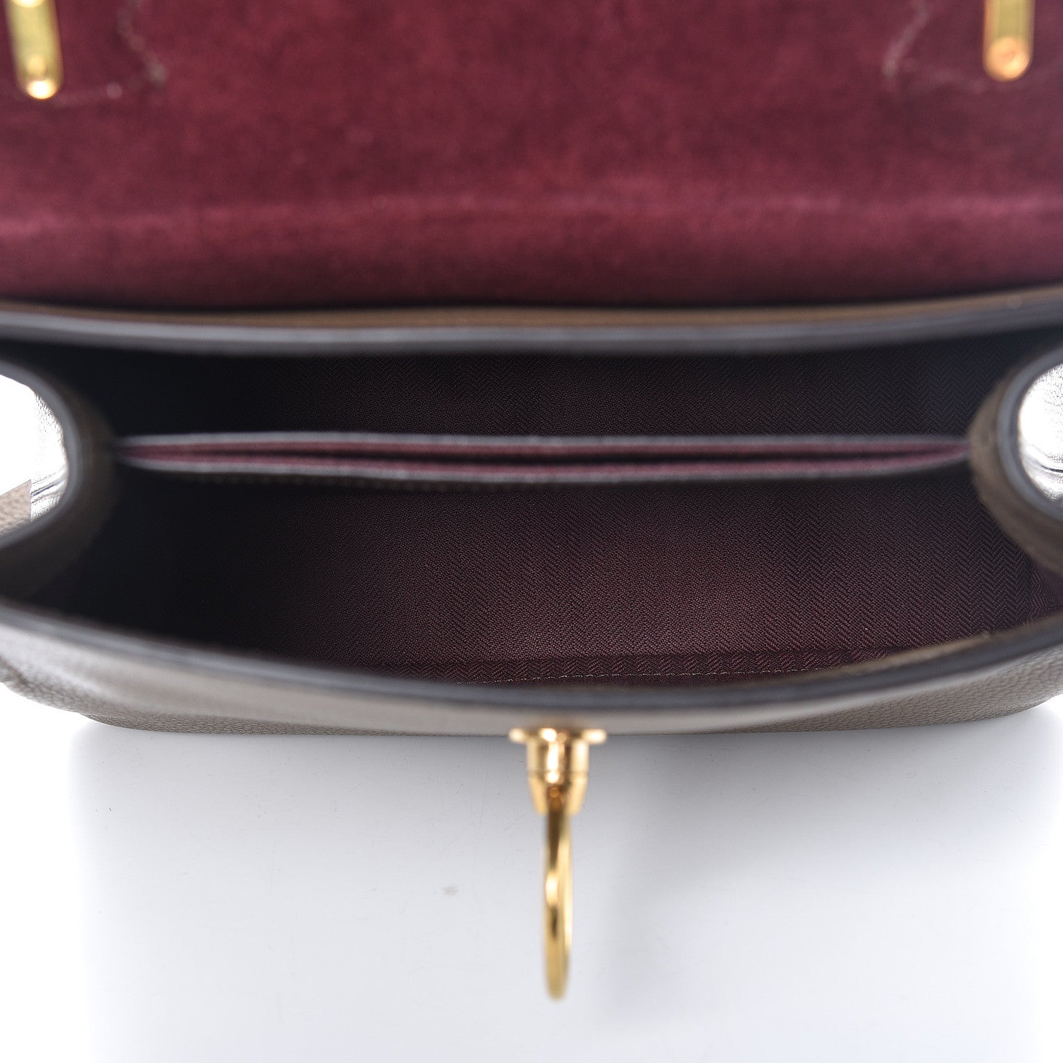 Mulberry Small Classic Grain Calfskin Mini Seaton Clay 5 of 11
