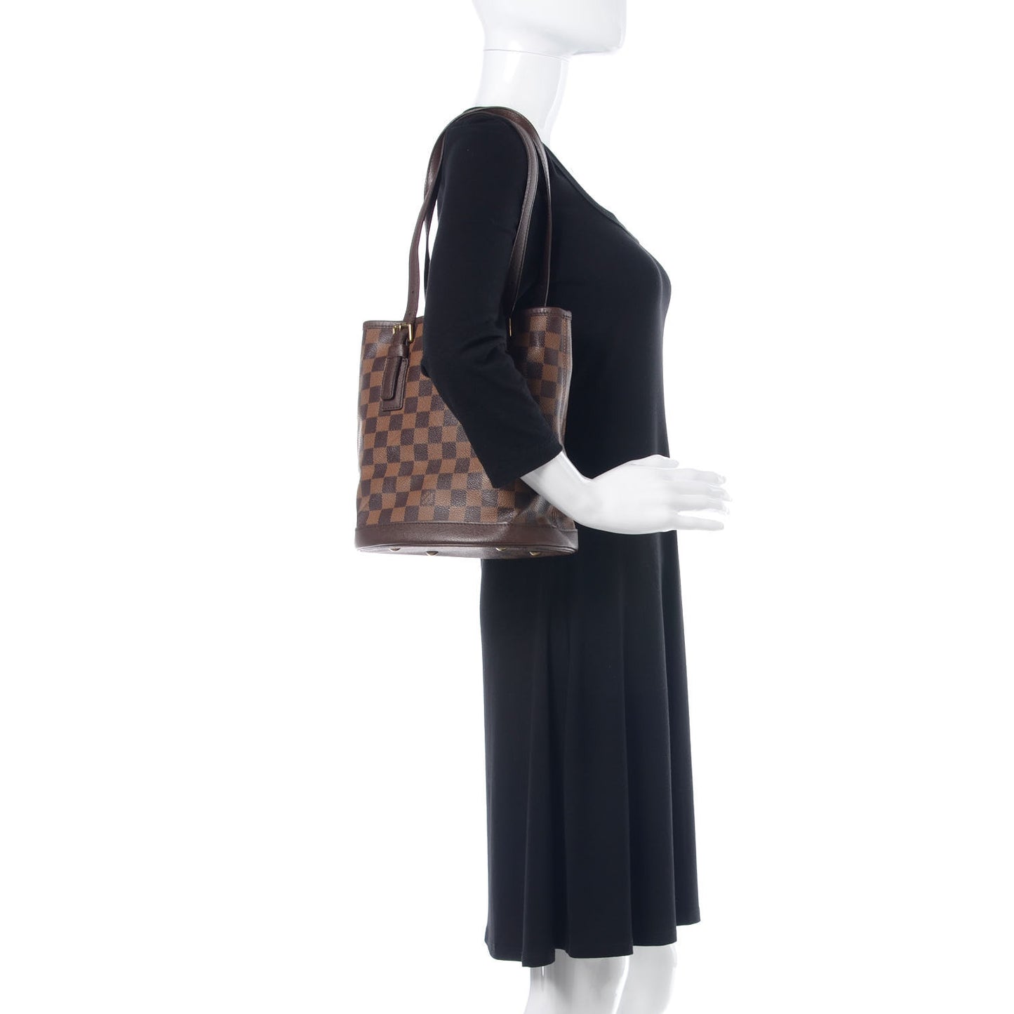 Damier Ebene Marais Bucket 23