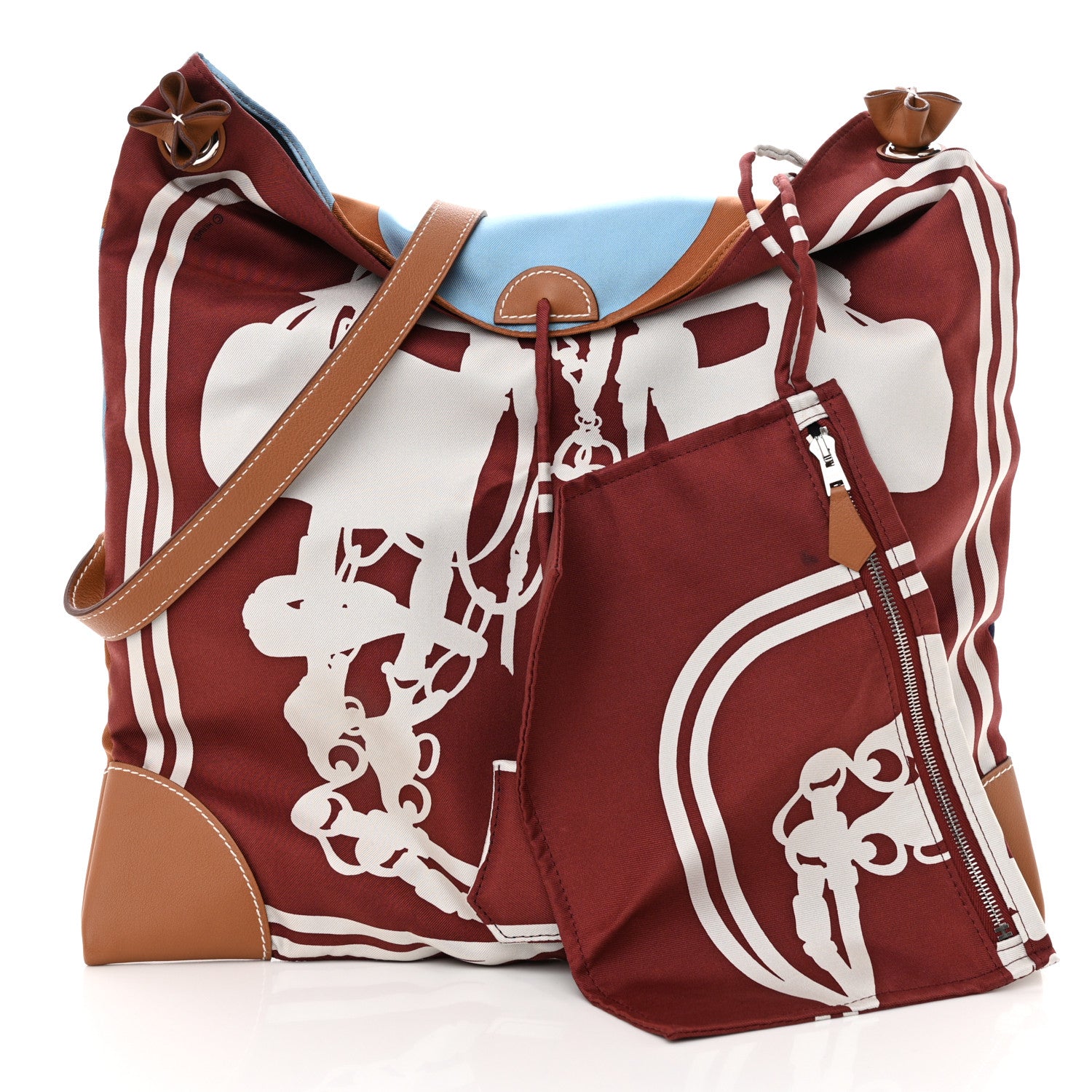 Hermes Silk Swift Brides De Gala Tattoo Silky City 33 Bag Gold Rouge H 3 of 11