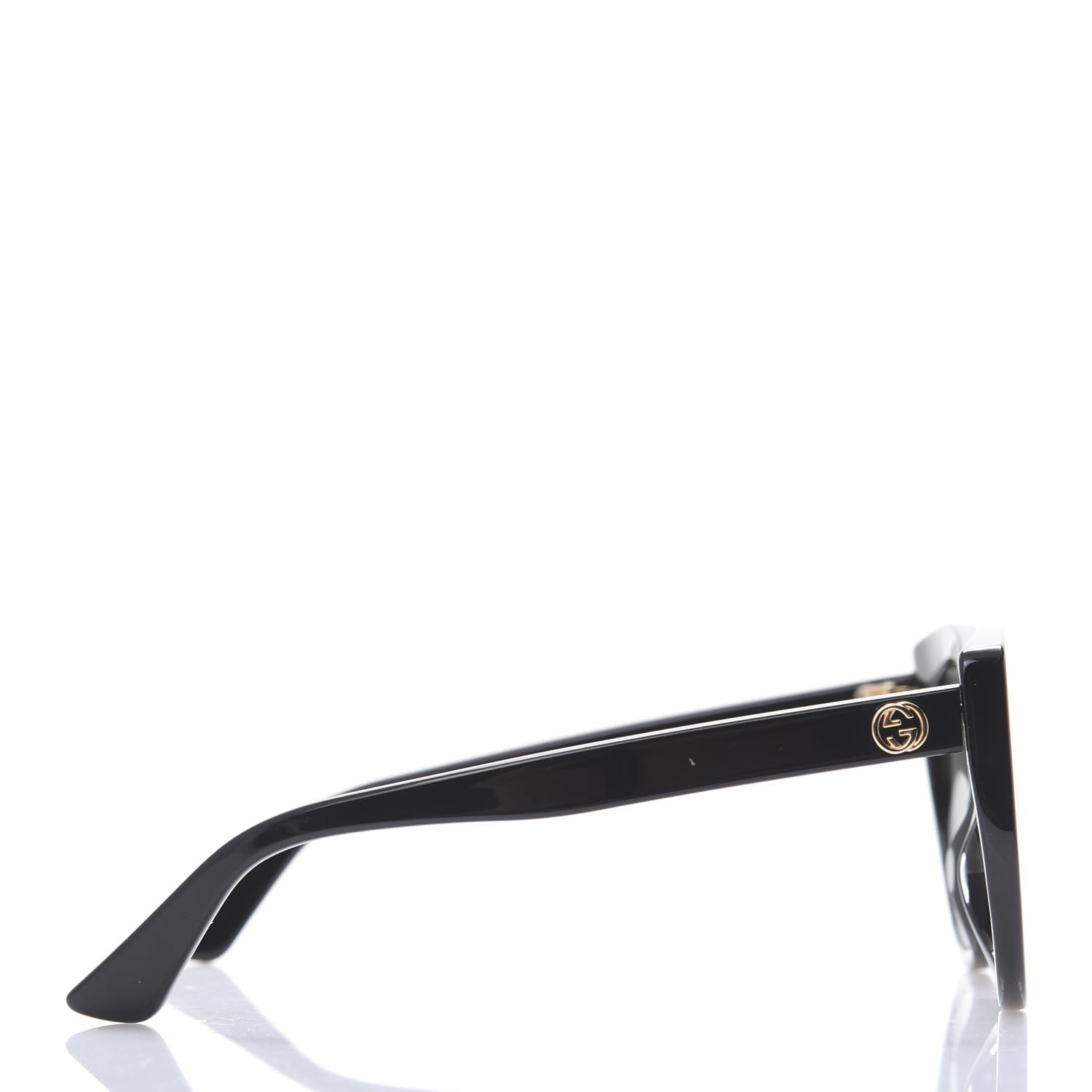 Gucci Acetate Cat Eye Sunglasses GG 0325S Black 3 of 8