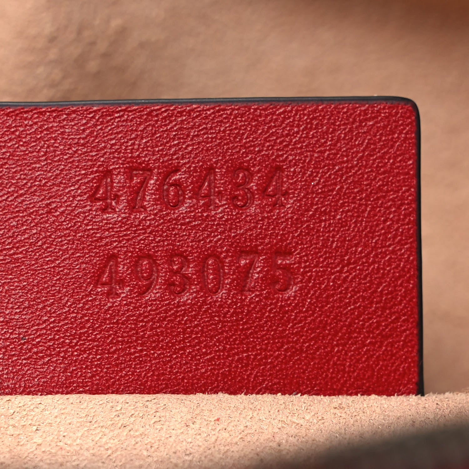 Gucci Calfskin Matelasse GG Marmont Belt Bag 95 38 Hibiscus Red 7 of 9