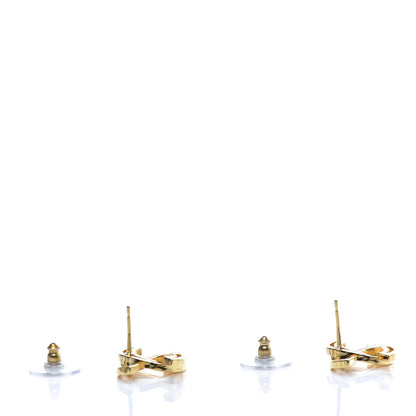 Chanel Metal Obazine CC Earrings Gold 3 of 5