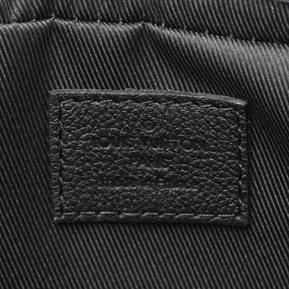 Louis Vuitton Calfskin Monogram Shadow Trio Messenger Black 7 of 13