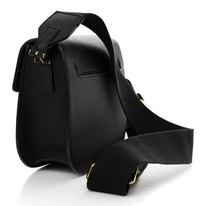 Tom Ford Grained Calfskin Mini T Clasp Tara Crossbody Bag Black 3 of 14