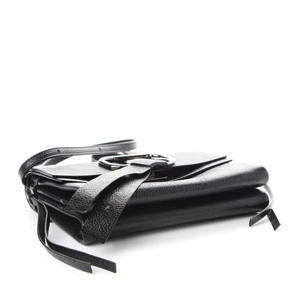Valentino Garavani Calfskin Small VRing Crossbody Bag Black 4 of 11