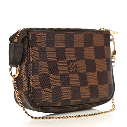 Louis Vuitton Damier Ebene Mini Pochette Accessories 3 of 11
