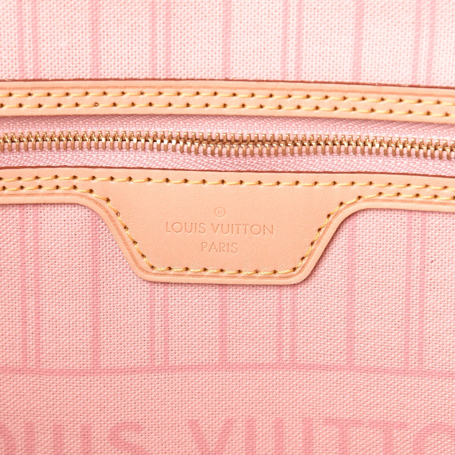 Louis Vuitton Damier Azur Neo Neverfull MM Rose Ballerine 7 of 13