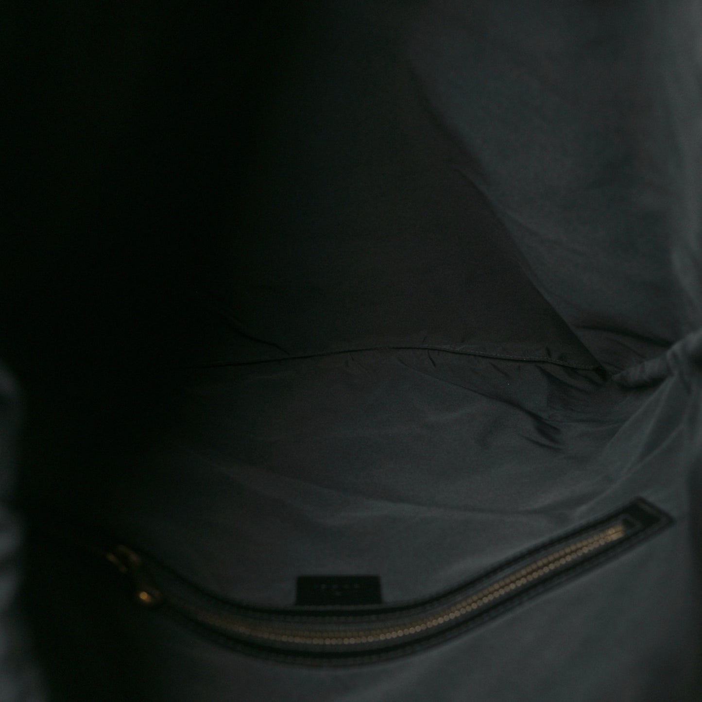 GG Supreme Monogram Angry Cat Drawstring Backpack