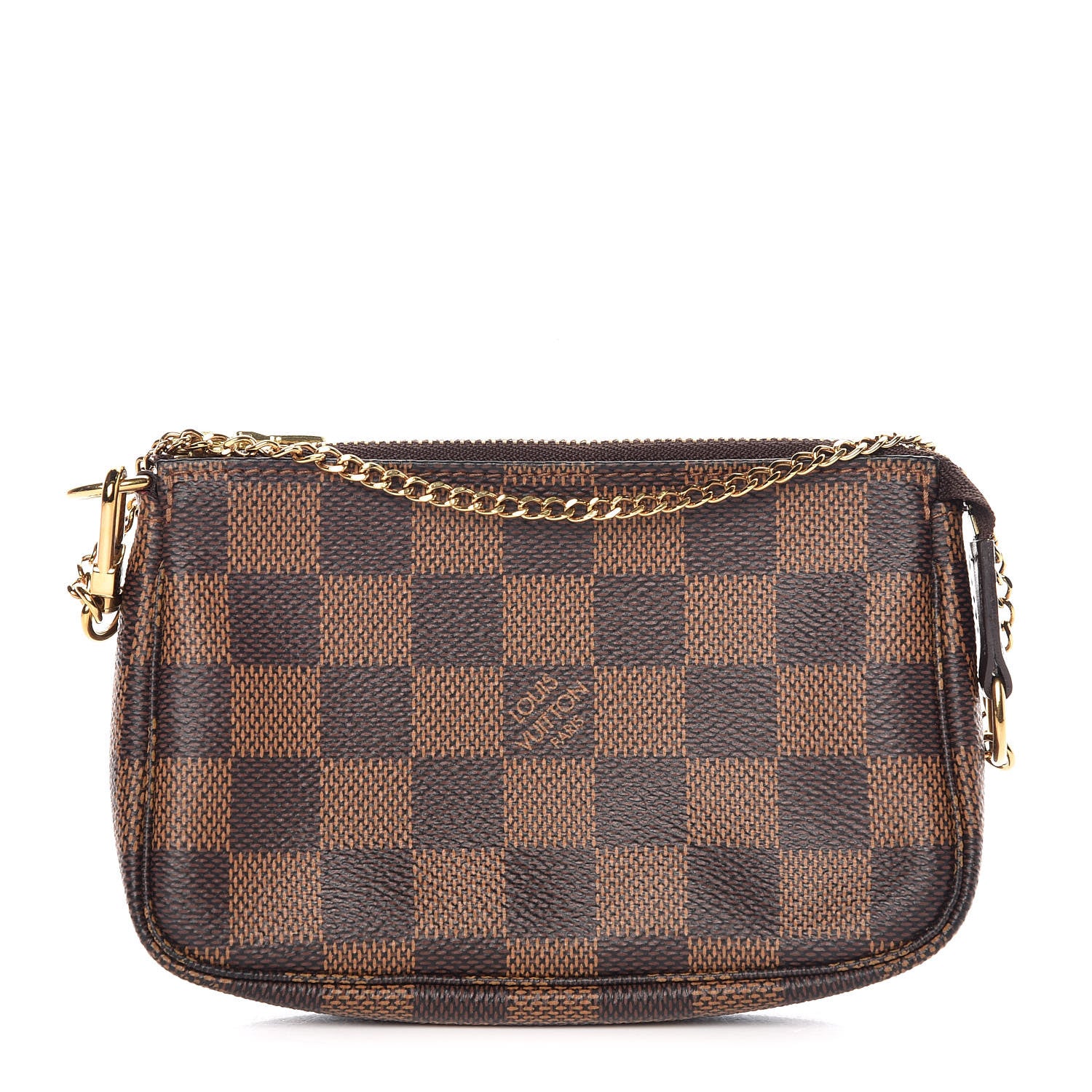 Louis Vuitton Damier Ebene Mini Pochette Accessories 1 of 11