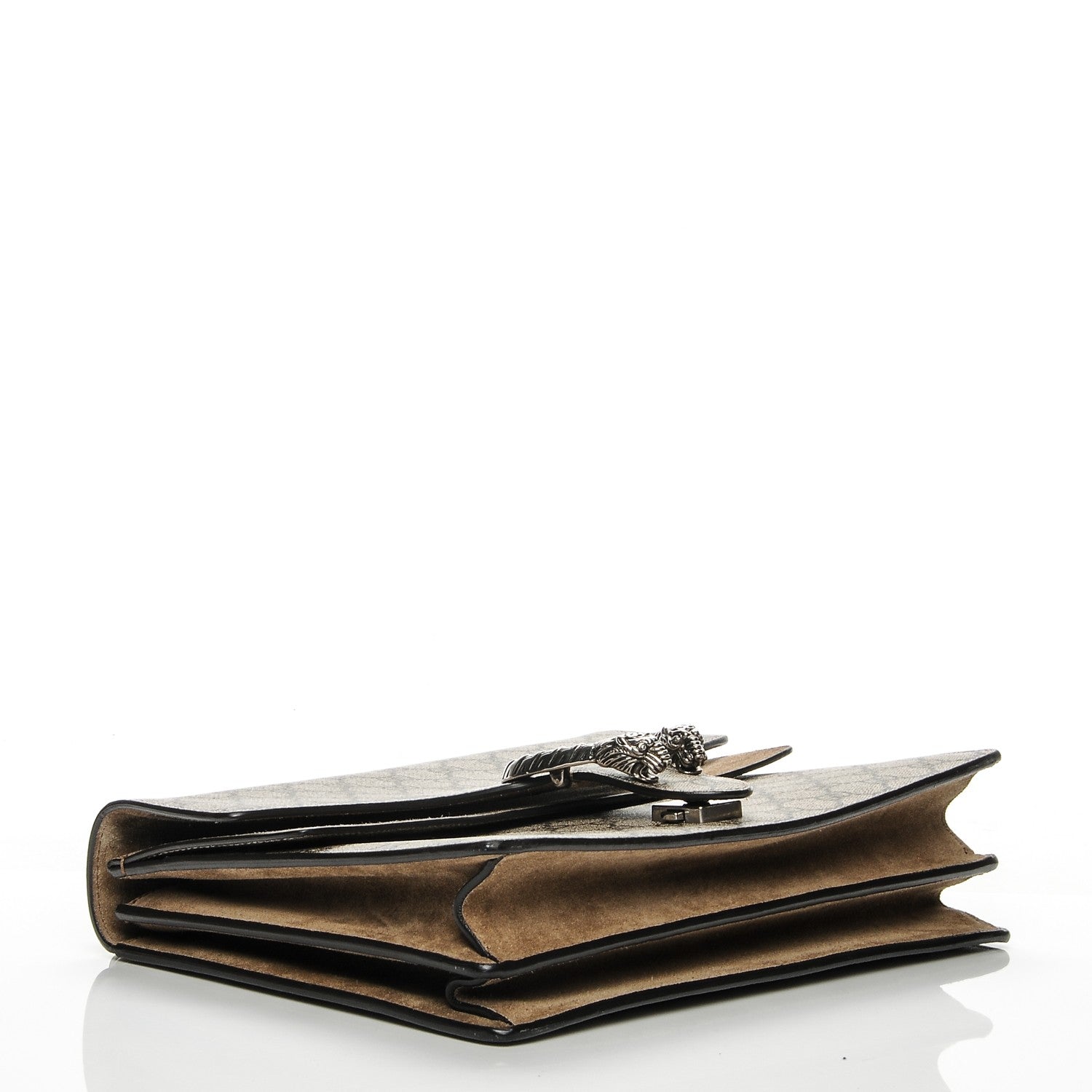 Gucci GG Supreme Monogram Medium Dionysus Shoulder Bag Taupe 5 of 8