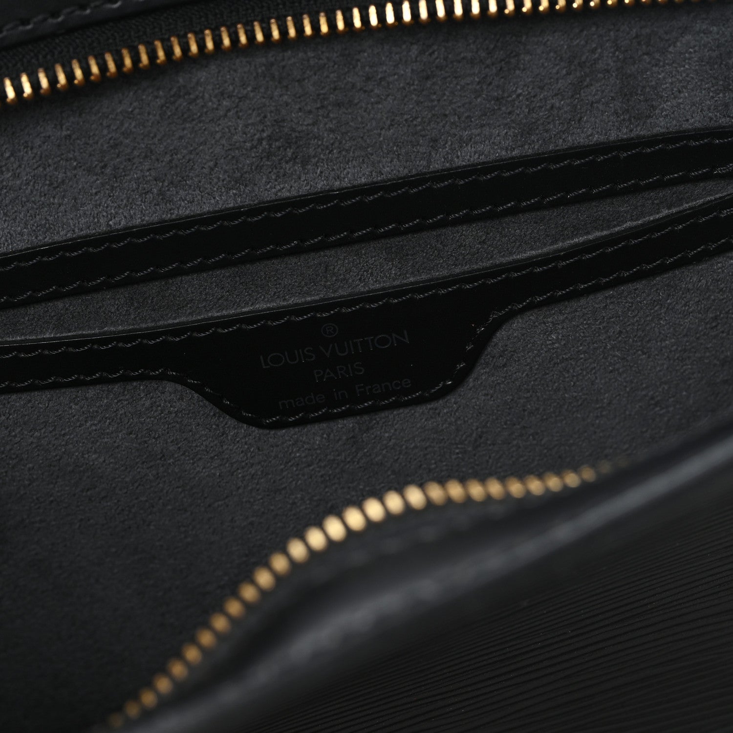 Louis Vuitton Epi Saint Jacques PM Black 6 of 9