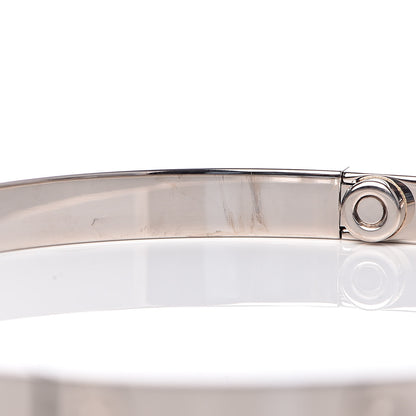 Cartier 18K White Gold Small LOVE Bracelet 16 5 of 7
