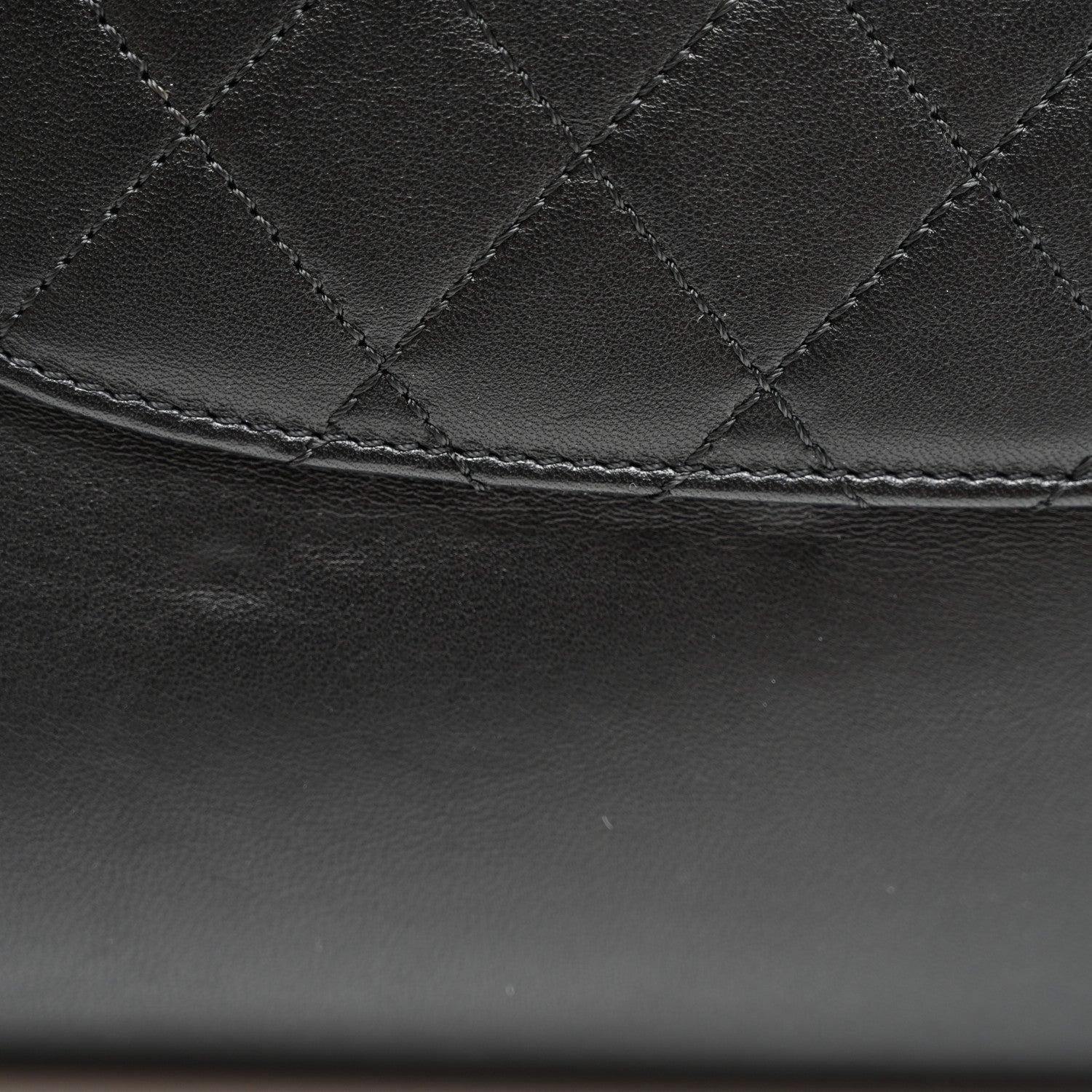 Chanel Lambskin Shearling CC Muff Flap Bag Black 12 of 13