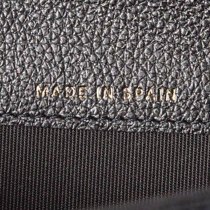 Chanel Metallic Calfskin Quilted Reissue Card Holder Wallet Grey 8 of 10