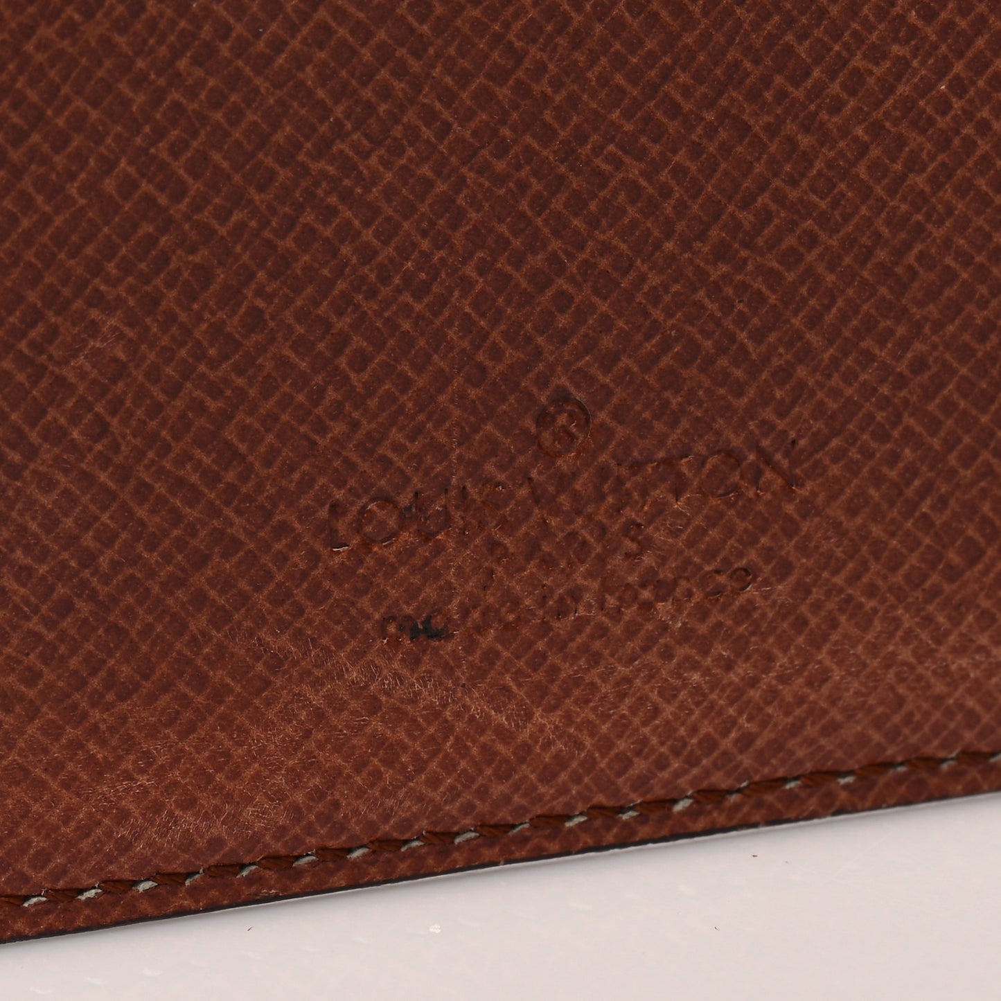 Monogram Desk Agenda Cover
