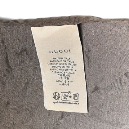 Gucci Silk GG Monogram Square Shawl Beige 3 of 6