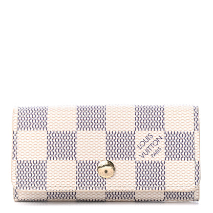 Louis Vuitton Damier Azur Multicles 4 Key Holder 1 of 4