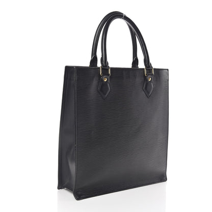 Louis Vuitton Epi Sac Plat PM Black 3 of 10
