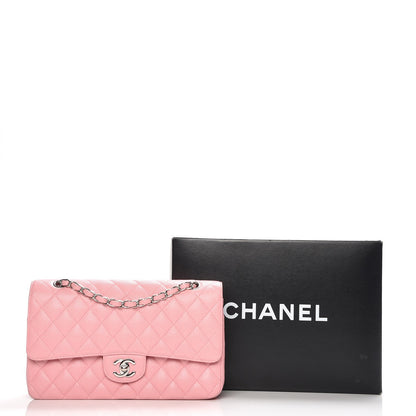 Chanel Caviar Quilted Medium Double Flap Pink 17 of 17