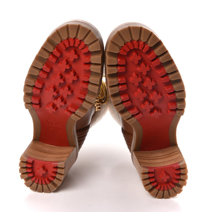 Christian Louboutin Calfskin Shearling Yetita 70 Hiker Booties 36.5 Cuoio Naturel 5 of 7