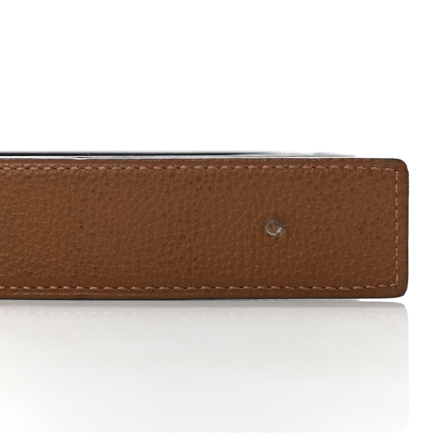 Togo Box 32mm Belt Strap 90 Alezan Black