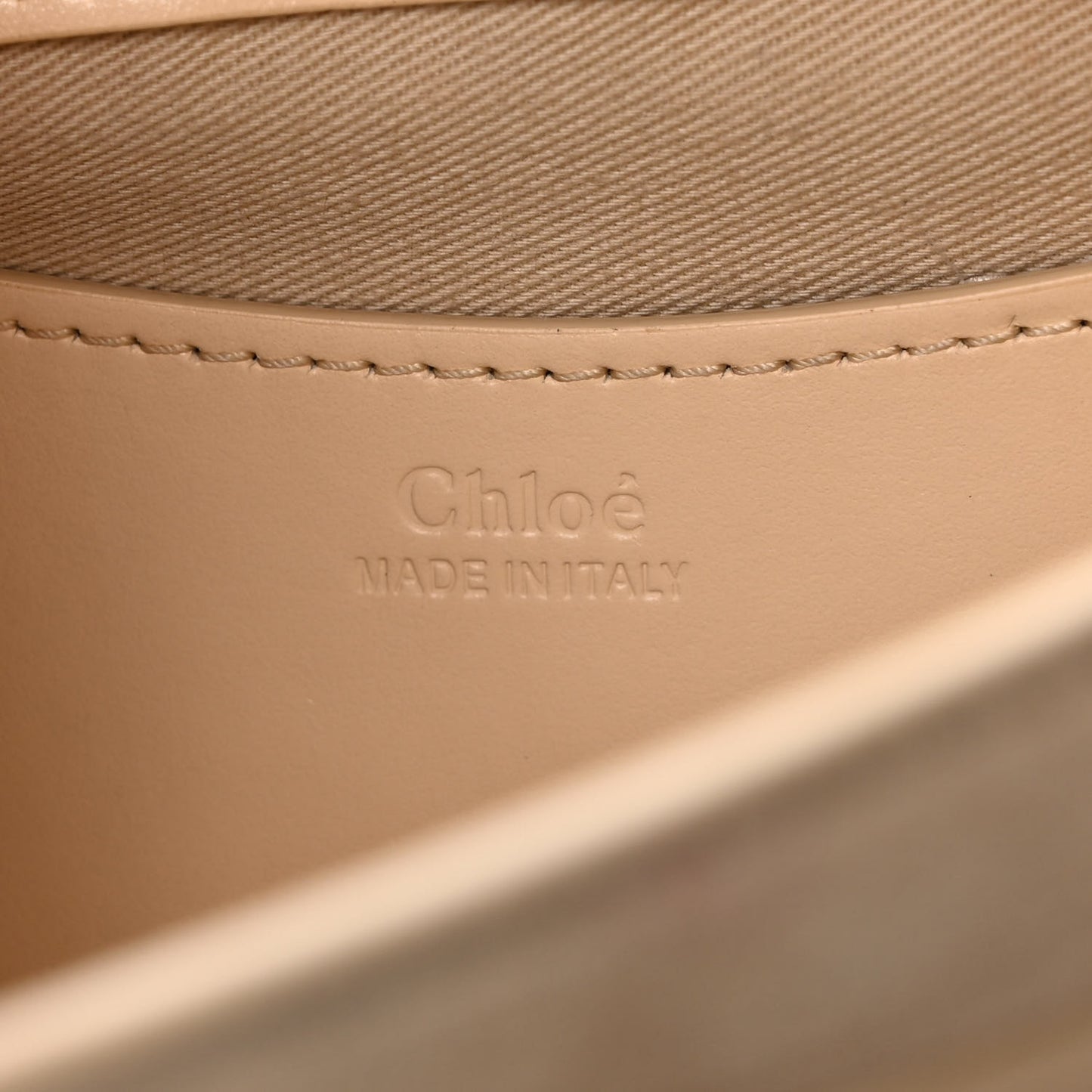 Calfskin Small Tess Bag Blondie Beige