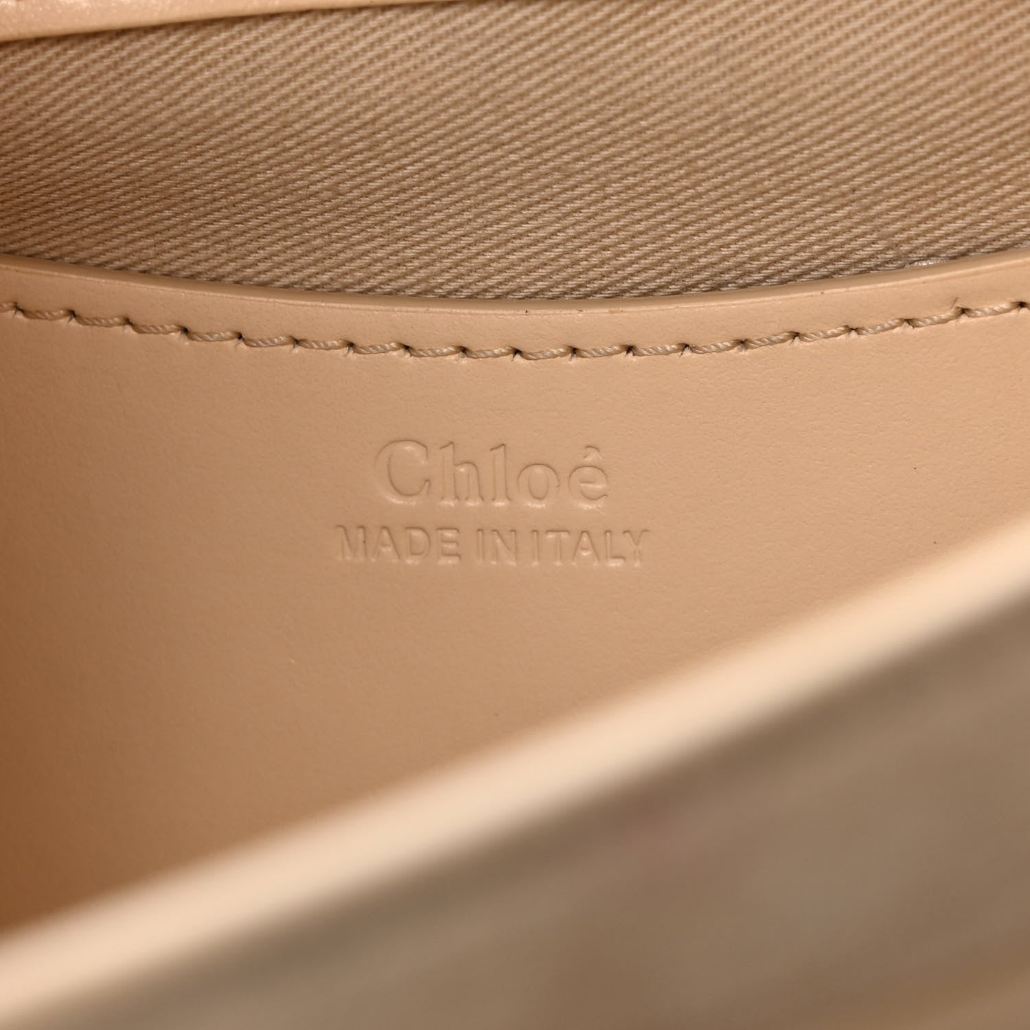 Chloe Calfskin Small Tess Bag Blondie Beige 6 of 8