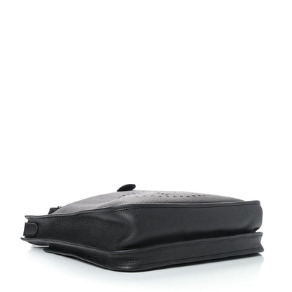 Hermes Taurillon Clemence Evelyne III GM Black 3 of 4