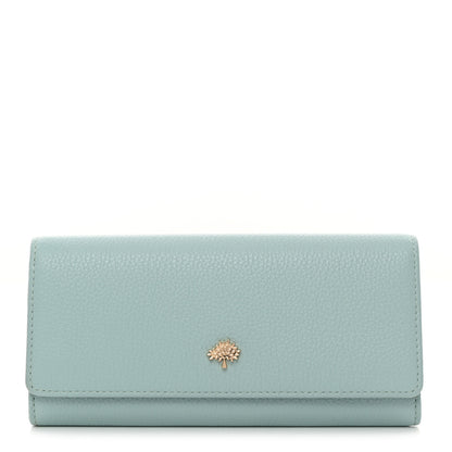 Mulberry Classic Grain Small Tree Continental Wallet Light Blue 1 of 7