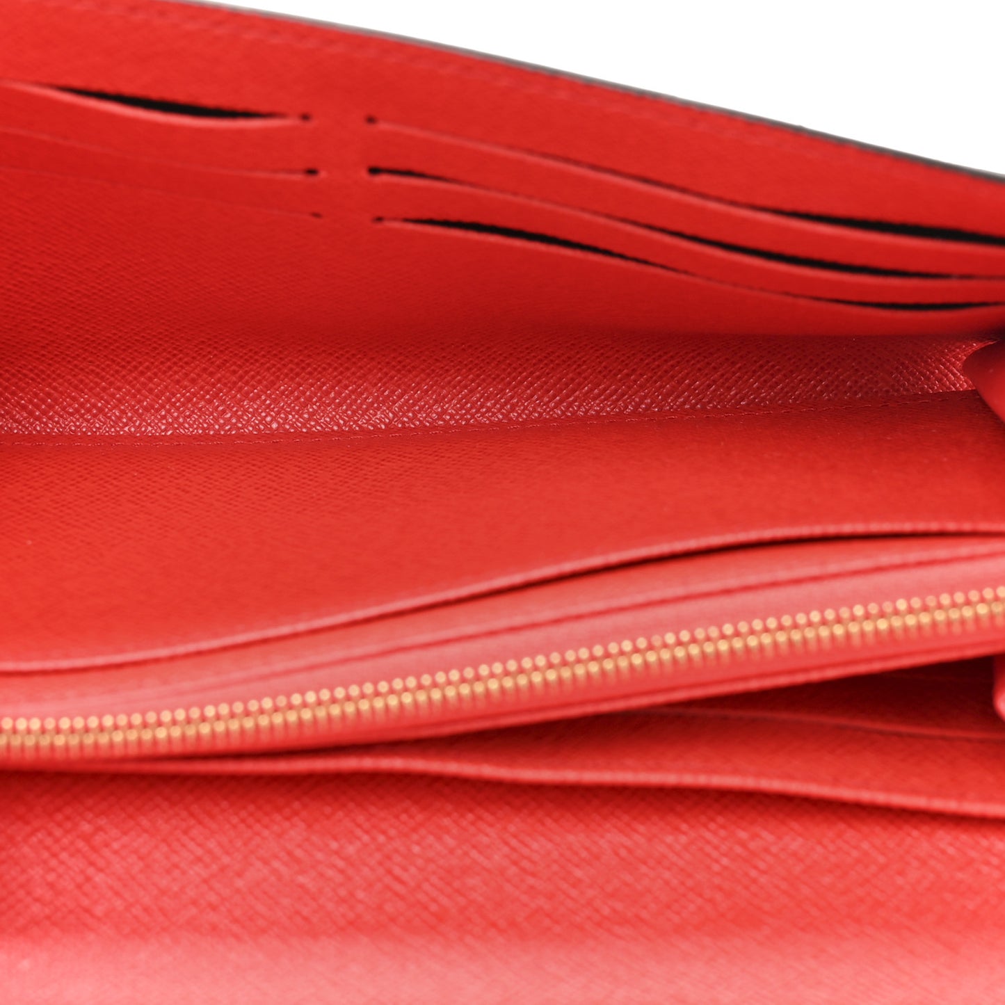 Monogram Sarah Wallet NM Coquelicot