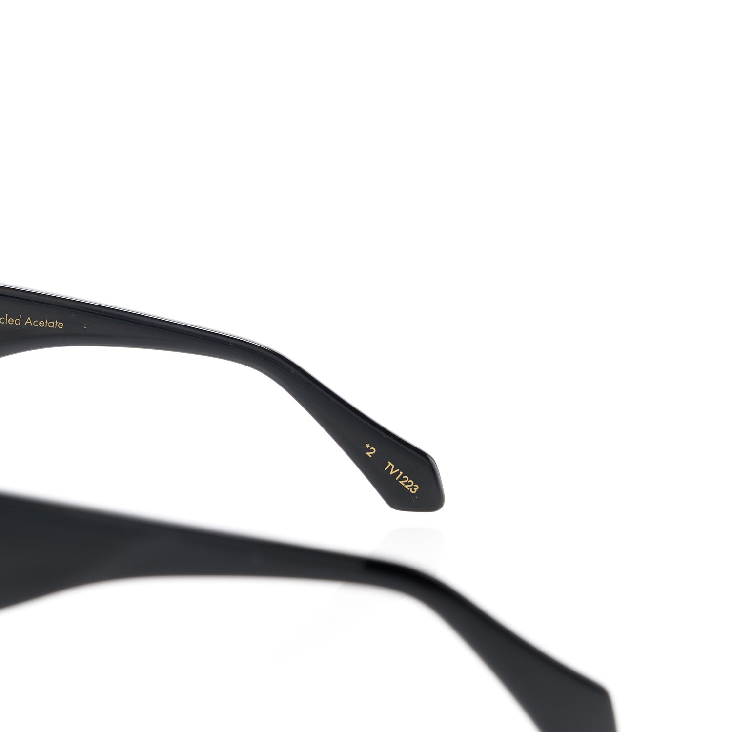 Louis Vuitton Acetate Swarovski Crystal Cyclone Sunglasses Z1578E Black 7 of 8